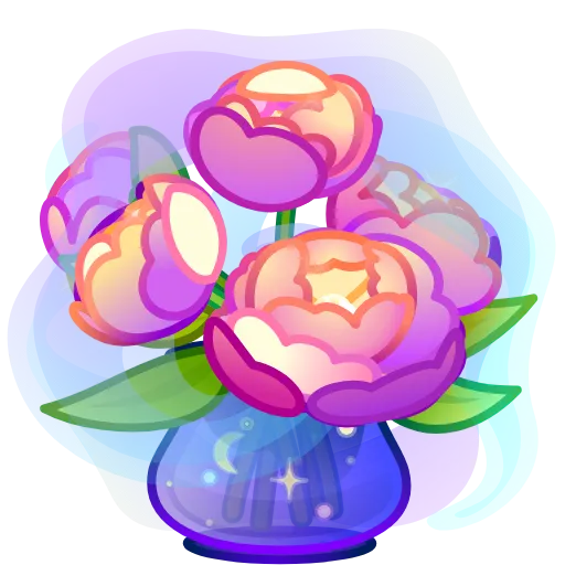 Стикер 20 Lush Bouquet