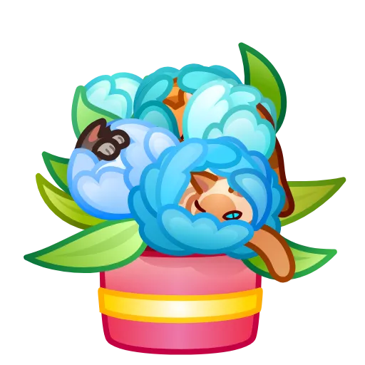 Стикер 12 Lush Bouquet