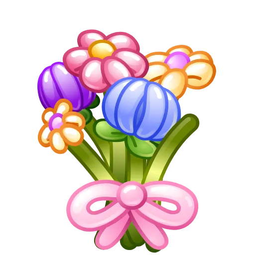 Стикер 18 Lush Bouquet
