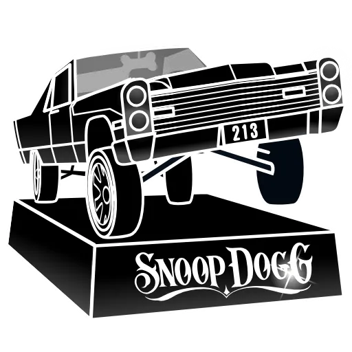 Стикер 16 Low Rider