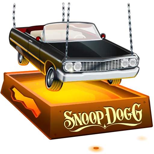 Стикер 9 Low Rider