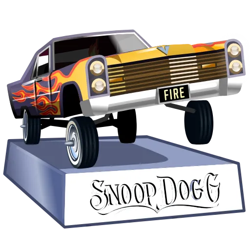 Стикер 38 Low Rider