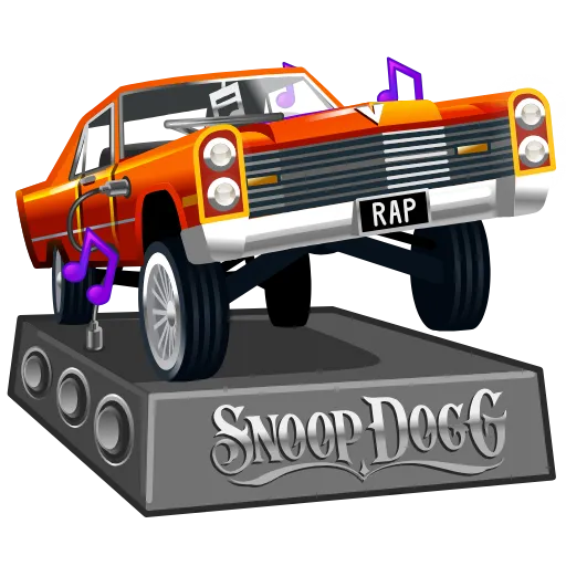 Стикер 37 Low Rider