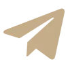 🛫 Эмодзи «Тонкий бежевый шрифт» для Telegram