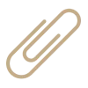 📎 Эмодзи «Тонкий бежевый шрифт» для Telegram