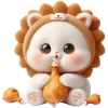 😋 Эмодзи «Котята-львята» для Telegram