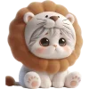 🥺 Эмодзи «Котята-львята» для Telegram