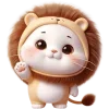 👋 Эмодзи «Котята-львята» для Telegram