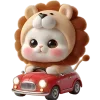 🚗 Эмодзи «Котята-львята» для Telegram