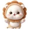 🤗 Эмодзи «Котята-львята» для Telegram