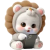 📱 Эмодзи «Котята-львята» для Telegram