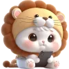 📲 Эмодзи «Котята-львята» для Telegram