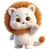 👋 Эмодзи «Котята-львята» для Telegram