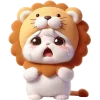 😭 Эмодзи «Котята-львята» для Telegram