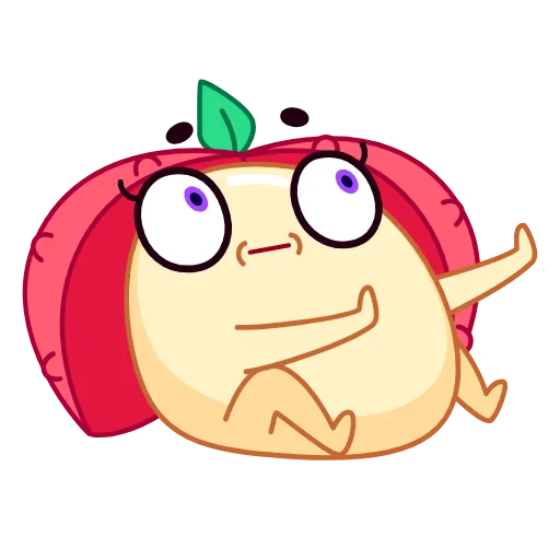 Стикер 16 Lychee Emoji