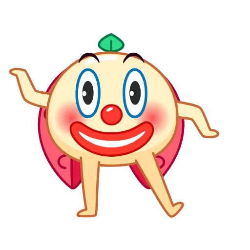 Стикер 17 Lychee Emoji