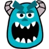 Стикер 8 Monsters Inc