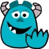Стикер 6 Monsters Inc