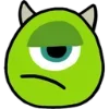 Стикер 11 Monsters Inc