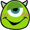 Стикер 18 Monsters Inc