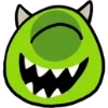 Стикер 12 Monsters Inc