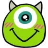 Стикер 10 Monsters Inc