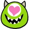 Стикер 19 Monsters Inc