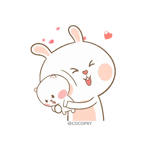 Стикер 30 😘❤️Marshmallow Couple