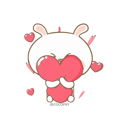 Стикер 27 😘❤️Marshmallow Couple