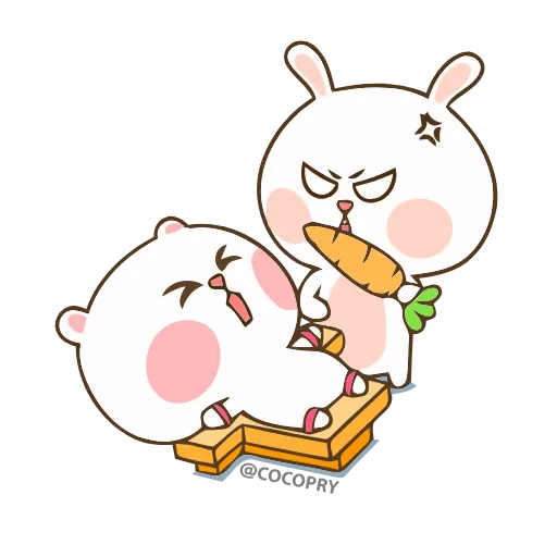 Стикер 59 😘❤️Marshmallow Couple