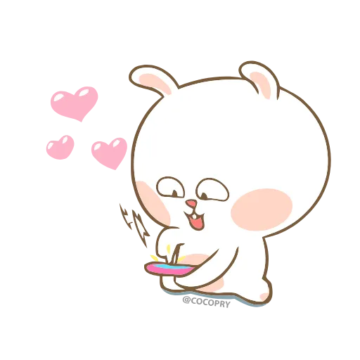 Стикер 16 😘❤️Marshmallow Couple