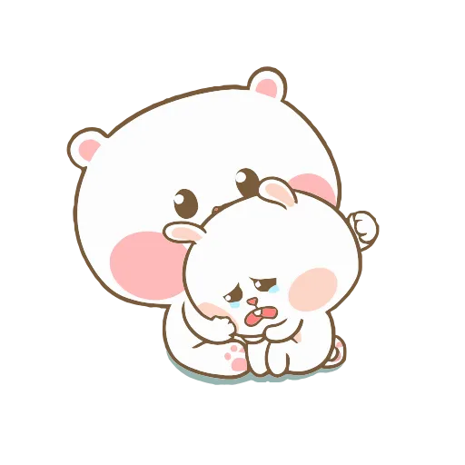 Стикер 20 😘❤️Marshmallow Couple