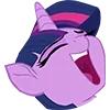 Стикер 7 😁My Little Pony Emoji