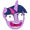 Стикер 29 😁My Little Pony Emoji