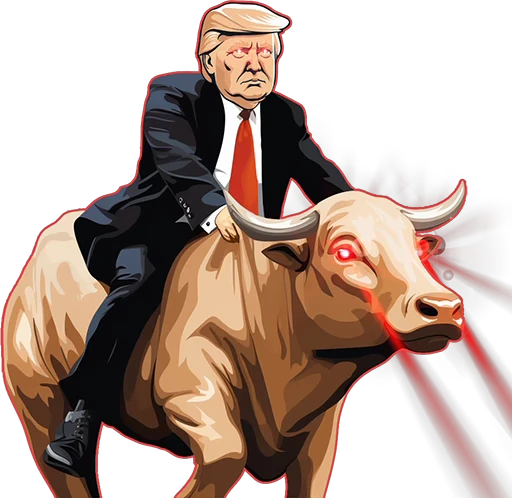 🦬 Стикер «MAGATrump Pack» для Telegram