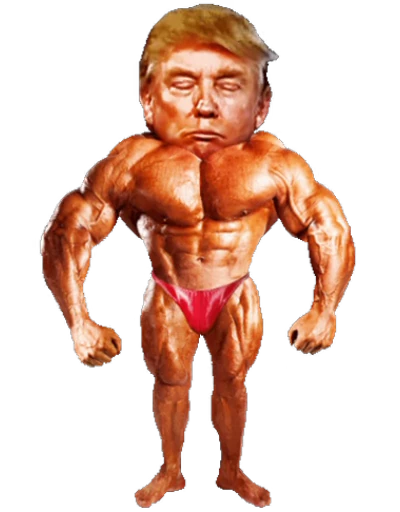 💪 Стикер «MAGATrump Pack» для Telegram