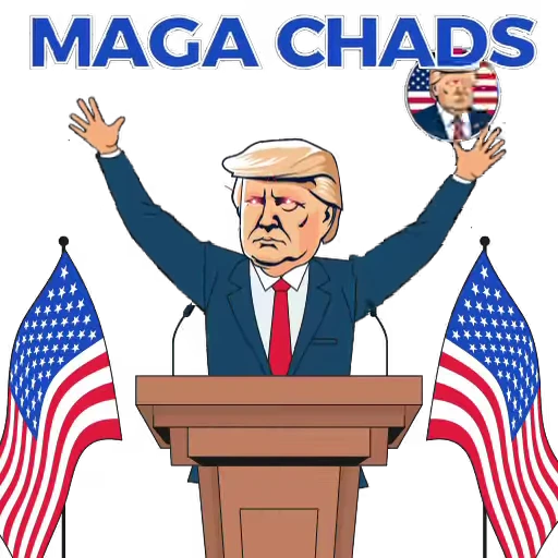 🇺🇸 Стикер «MAGATrump Pack» для Telegram