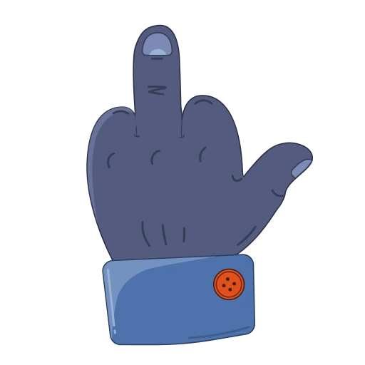 🖕 Стикер «MyGapAnim» для Telegram