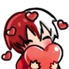 Стикер 6 MHA Emojis