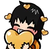 Стикер 54 MHA Emojis