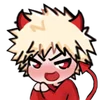 Стикер 18 MHA Emojis