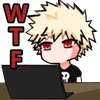 Стикер 21 MHA Emojis