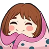 Стикер 45 Mha Emojis