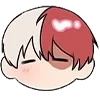 Стикер 8 Mha Emojis