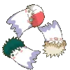 Стикер 36 Mha Emojis