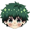 Стикер 12 Mha Emojis