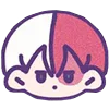Стикер 4 Mha Emojis