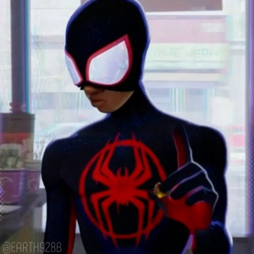 😂 Стикер «MILES MORALES SPIDERMAN MARVEL» для Telegram