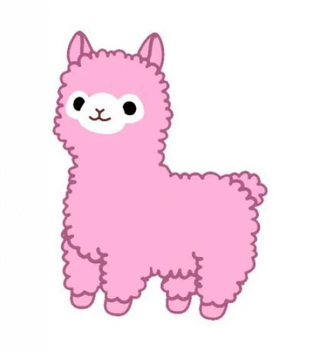 🦙 Стикер «(◕‿◕) Ⓒⓤⓣⓘⓔ» для Telegram