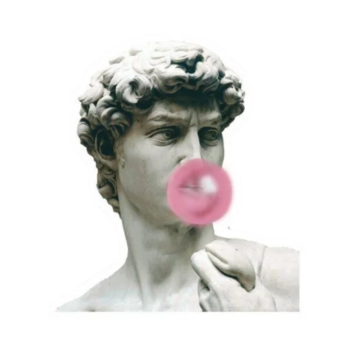 🗿 Стикер «(◕‿◕) Ⓒⓤⓣⓘⓔ» для Telegram